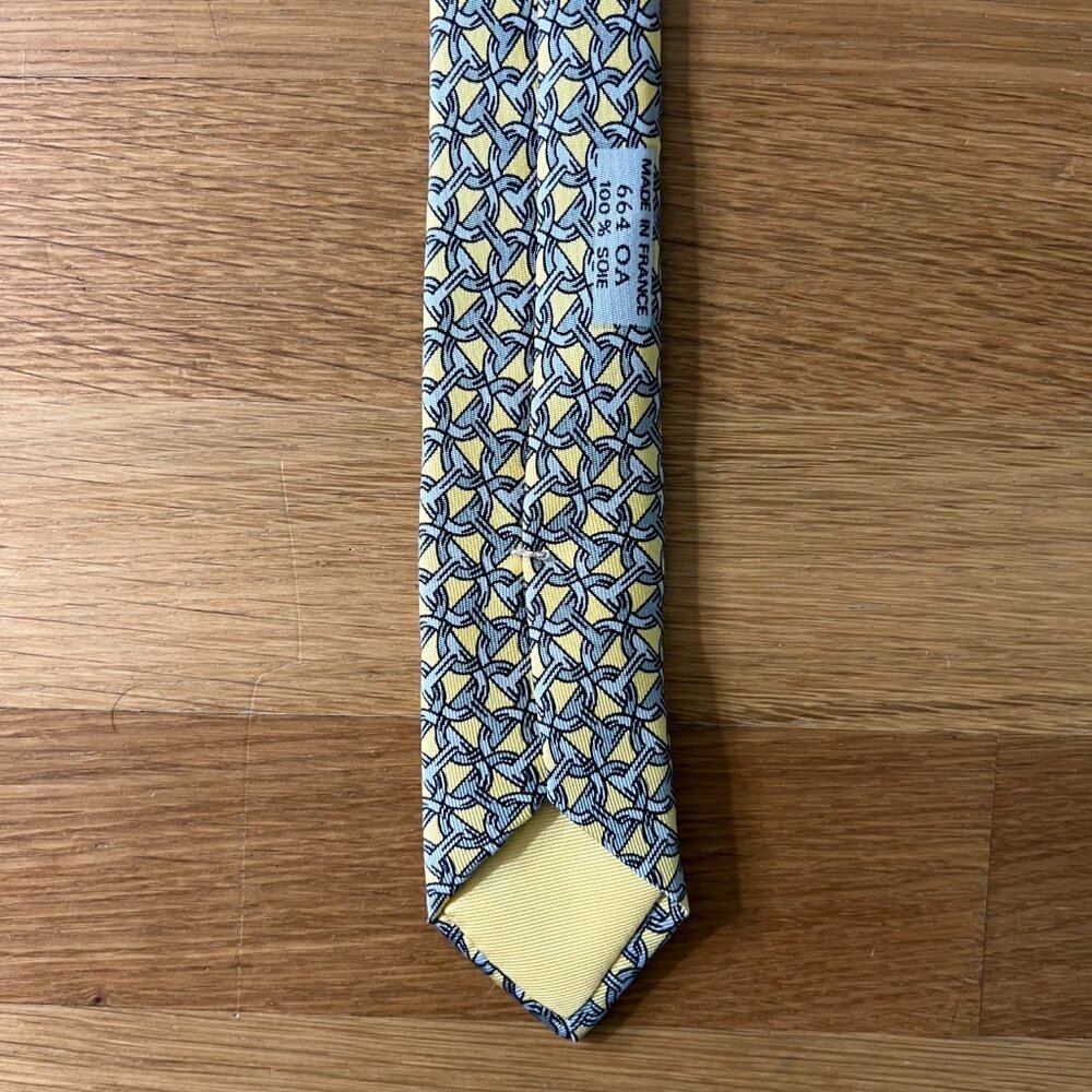 Hermès tie - 664 OA - Picture 2 of 3